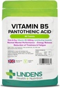 Lindens Vitamine B-5 B5 100 x 460 mg tabletten (pantotheenzuur)