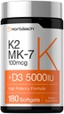 Horbäach Vitamine D3 K2 5000 ie 