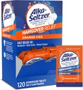 Alka-Seltzer Hangover Relief Tablets, Fast Relief Starts in ongeveer 15 Minuten voor Hoofdpijn, Body Aches & Mental Fatigue, Bachelorette Party & Bachelor Party, Dispenser Pack, 120 Tellen