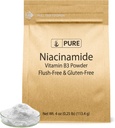 Pure originele ingrediënten Niacinamide 4oz Flush-Free, Glutenvrij