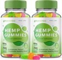 rize labs (Pack of 2 Green Vibe Gummies - All-Natural Supplement for Calmness, Slaaphulp en algemene Wellness, Green Vibe Holistic Relaxation Gummy, GreenVibe Reviews Gomitas (120 Gummies)
