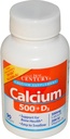 21e eeuw Calcium 500 + D3, 5 mcg (200 IE), 90 tabletten