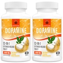 Kroppssund Natural Dopamine Supplement - 90 tabletten (2 flessen)
