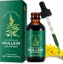 Mullein druppels voor longen, Mullein blad tinctuur druppels 2 fl oz 