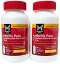 Comparer avec l'arthrite Tylenol Douleur Ingrédient actif. - Marque du membre - anti-arthrite, libération prolongée, acétaminophène 650 mg, 400 CapletsQ