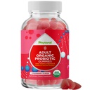 Gezonde Gut Probiotic Gummies voor volwassenen - Biologische Probiotica voor Gut Health Upset Maag Relief en Immune Support - Digestive Health Kauwbare Probiotic Gummies voor vrouwen en mannen - 5 miljard CFU