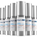 Oogserum (15ml) Onder oogbehandeling voor donkere kringen, Crow's Voeten & Oogzakken - Oogserum voor alle huidtypes - Anti-Aging Onder Oogcrème - Vermindert oogpijn - Voor dag en nacht gebruik - 6 PACK