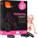 Zahler Prenatale Vitamine met DHA & Folaat - DHA Supplementen & Prenatale Multivitamine voor moeder en kind - Kosher Prenatale DHA Prenatale Vitaminen met ijzer, Prenatal Softgels 60 Tel.