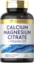 Carlyle Calcium Magnesium citraat met vitamine D3 