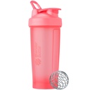 BlenderBattle Classic V2 Shaker Bottle Perfect voor eiwitshakes en pre-workout, 28-once, licht roze