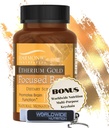 Worldwide Nutrition Bundle: Harmonic Innerprises Etherium Gold Focused Brain Dieet Supplement - 240 Graaf Veggie Capsules - Geheugen Ondersteuning Supplement met Multi-Purpose Keychain