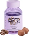 Lemme Wake Up Cafeïne Energie Gummies, 80mg Cafeïne per portie, Koffie Bean Extract, Cappuccino smaak, Vegetarisch & Glutenvrij, 1 maand levering (60 ct)