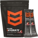 MTN OPS Hydrate Electrolytes Powder Drink Mix, 20 Single Serving On-The-Go Electrolyte Packs met meer dan 1000 mg Elektrolyten per Serving, Aardbei Kokosnoot