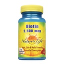 Het leven van de natuur Biotin 2500mcg 
