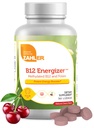 Zahler Energizer - Supplément Folate et B12 - Dissoudre rapidement Saveur de Cherry Lozenges Double vitamine Méthylé B12 & Supplément Folate avec 1360 mcg d'acide folique (360 Nombre)