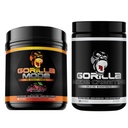 Gorilla Mind Pre Workout (Cherry) + Creatine (100 Serv.) - Uitgebreide Stack voor verbeterde sterkte, vermogen output en spiergrootte