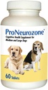 ProNeurozone middelgrote en grote honden, 60 tabletten