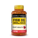 MASON Natural Mason Fish Oil 1000mg Omega-3 Softgels