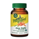MegaFood One Multivitamine quotidienne - Multivitamine pour les femmes et les hommes - avec des aliments réels - Supplément de soutien immunitaire - Vitamine C et vitamine B - Santé des os - Métabolisme énergétique - Végétarien, non-OGM - 90 onglets