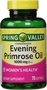Spring Valley - Avond Primrose Oil 1000 mg, 75 Softgels