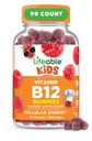 Vitamine vivante B12 pour les enfants $ 1000 mcg $ Grande dégustation Vitamine B12 Gummies $ Sans gluten, Vitamines Vegan B12 $ B12 Vitamines pour l'énergie, l'humeur et le système nerveux Soutien $ 90 Gummies
