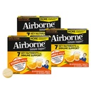 Airborne 1000mg Vitamine C + Zinksuiker Vrij Multivitamine Immune Ondersteuning Bruisende Fizzy Drink Tablets, Zesty Oranje Smaak met Krachtige Antioxidanten Vitaminen A C & E, 30 Tablets (3 Pack)
