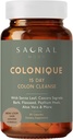 15 Dagen Colon Reiniging - Digestieve Ondersteuning voor Reiniging, Senna Blad, Cascara Sagrada, Psyllium Husk, Vlaszaad, Aloë Vera, Probiotica en Meer. Constipatie Verlichting.
