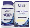 ULTALIFE Advanced Saw Palmetto Prostate Supplement voor mannen met Beta Sitosterol bevordert urinaire comfort, slaapkwaliteit en prostaat gezondheid 90 capsules