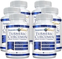 Curcumine curcumine curcuma verifiée de recherche - avec BioPerine, complexe Curcumin C3 - Vegan - Fabriqué aux États-Unis - 360 Capsules