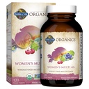 Jardin de la vie Multivitamine pour les femmes 40 Plus, Bios Femmes Vitamines, Hormone & Breast Health Support Blend, Vegan, 120 comprimés