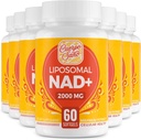 2000 MG NAD supplement, liposomaal NAD+ met hoge absorptie, efficiënter dan Nicotinamide Riboside, Pure & Plus Boosting Supplement, Veroudering Verdediging, Metabolisme & Cellular, 480 softgels