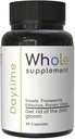Overdag Nootrope Natuurlijke Dagelijkse Ondersteuning - Hersenhelderheid, Hersengezondheid, Focus, Mood en Energie - Leeuwen Mane, Ashwagandha, Zelfde, Passie Bloem 