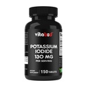 Kaliumjodide Dieetsupplement 130 mg per portie - 150 tabletten (1 fles) - Exp 05/2030