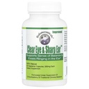 Clear Eye & Sharp Ear Dietary Supplement Capsules, 500 mg, 60 Telfles