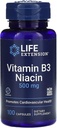 Levensverlenging Vitamine B3 Niacin, 500 Milligram, 100 capsules