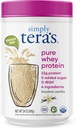 Simpelweg tera's Pure Wei Proteïne Poeder - Gras Fed Vanille Wei Proteïne Poeder, Schoon, Gemaakt zonder kunstmatige zoetstoffen, Non-GMO, Kosher, rBGH-Free, Soy-Free - 24 Oz