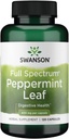 Swanson Full Spectrum Peppermint Leaf 400 Milligrammen 120 Capsules