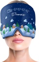 TheraICE Migraine Relief Cap, Koelende Gel Hat, Verzachtende Hoofdpijn Ice Pack Mask producten, Gezicht Koude Compress hoofd Wrap voor spanning & Stress