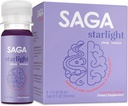 SAGA Starlight Organische Slaap Shots Natuurlijke Slaaphulp met Melatonine, Reishi, Valeriaan Root, Ashwagandha, Kamille 