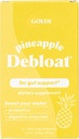GOLDE Ananas Debloat - Probiotische supplement voor natuurlijke Bloat Relief en aanhoudende spijsverteringsbalans - Vegan, Keto, Low-Sugar - 8 porties