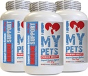 antioxidant voor honden - Honden Immuun Ondersteuning - Booster - Gezond PET - Supplement - Honden Immuun Systeem Booster - 180 Treats (3 flessen)