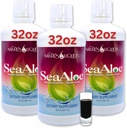 Nature's Liquids Aloë Vera Juice Oceanic Elixir - Eigen Botanical Blend for Thyroid, Digestie en Immune Support, 32oz (Pack of 3)