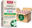Jarrow Formulas Jarro-Dophilus Baby Probiotic + GOS Prebiotic, Dieetsupplement, Gut Support for Babies, 2.1 oz Powder, 60 Day Supply (pack van 12)