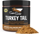 Super Snouts Turkije staart paddo supplement poeder voor honden en katten (2,64 oz) - biologisch, Made in USA Antioxidant & ontsteking Ondersteuning, Immuun Ondersteuning