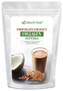 Z Natural Foods Chocolate Coconut Collageen Peptiden, Gemaakt met Kokosmelkpoeder, Heerlijk Proteïnepoeder voor algemeen welzijn, Suikervrij, Non-GMO, Glutenvrij, Kosher, 1 lb.