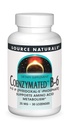 Bron Naturals Coenzymated B-6 25mg P-5 Pyridoxal-5 Fosfaat snel-Active, snel oplossen Sublingual Vitamine Ondersteunt Aminozuur Metabolisme - 30 Lozen