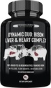 Dynamic Duo: 100% Grass-Fed Bison Lever & Heart Complex 