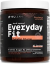 TRULEAN Everyday Fit Water Enhancer Sugar Free Electrolyte Powder Drink BCAA Blend Keto Amino Acid Supplement Delicious Strawberry Lemonade 30 portions (paquet de 1)