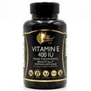 Cocó March N.M.D Natural Vitamin E 400 IE-gemixte tocoferolen, Beauty Ally, 3 maanden aanbod - Glutenvrij, Paleo vriendelijk, Zuivelvrij, Keto vriendelijk, GGO-vrij, 100 Softgels